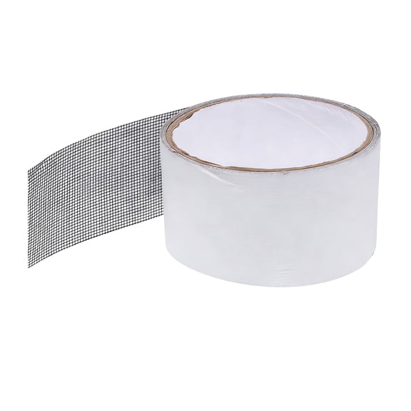 Mobutofu Black Screen Patch Repair Kit with Strong Adhesive for Home Window Screen Fix