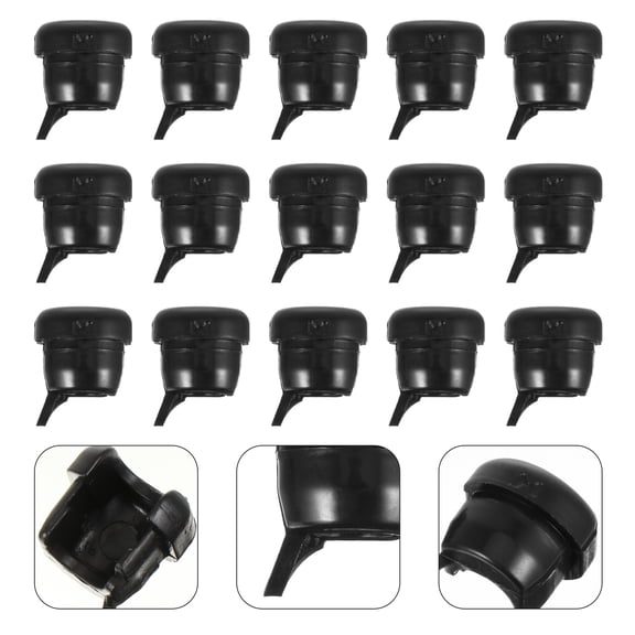 Mobutofu Cable Strain Relief Grommet for House Appliance with Insulation Function 0.71X0.63X0.63 Inch 50Pcs