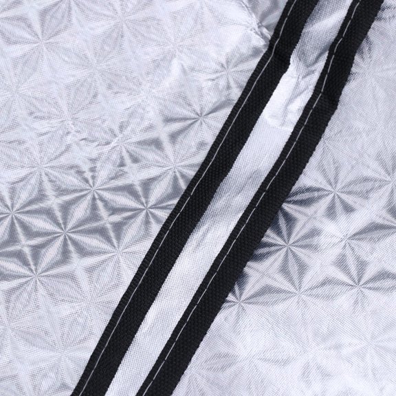 Mobutofu Laser Sunshade for Car Front Windshield Silver Insulation Cotton