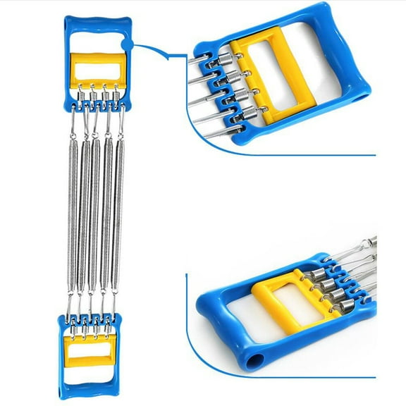 Mobutofu Chest Expander with Detachable Spring Steel for Pectoral Muscle Training and Arm Pulling Strength