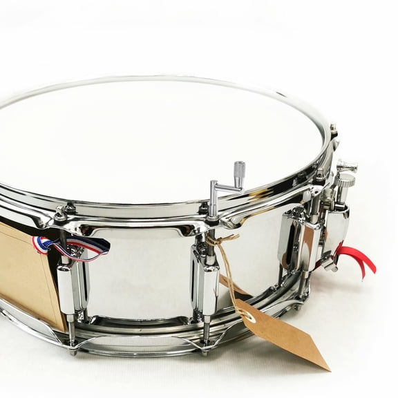 Mobutofu Versatile Plated Silver Drum Key Tool with Adjustable re Holes for Quick Drum Setup