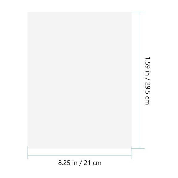 Mobutofu Custom Products Sticker Paper 100 Sheets 29.5X21CM for Printers