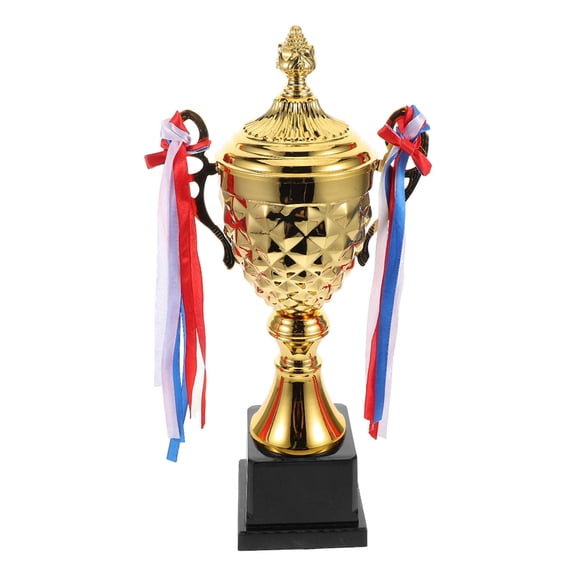 Mobutofu Smooth Detailed Metal Trophy Cup for Sports Awards and Indoor Outdoor Presentations