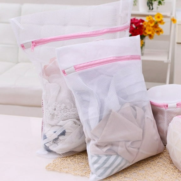 Mobutofu Delicate Laundry Bag Set 3Pcs Polyester 19.7x23.6in Separate Dirty Laundry
