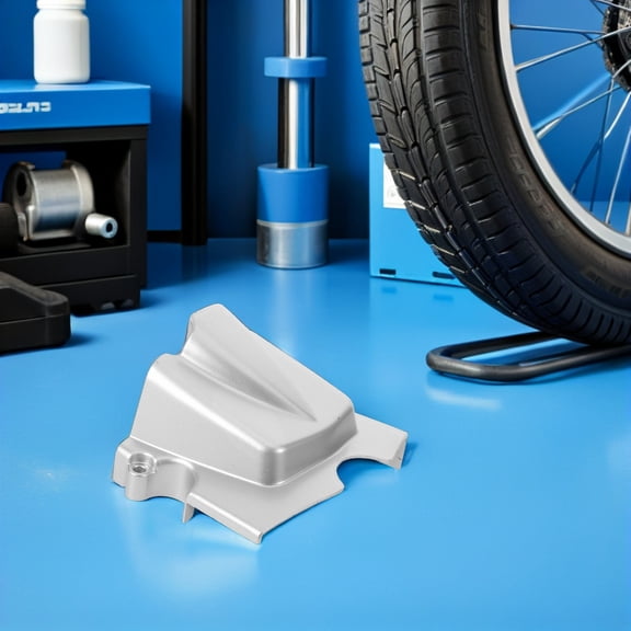 Mobutofu Grey Motorbike Engine Cover with Anti-Fall and Easy-to-Install Design