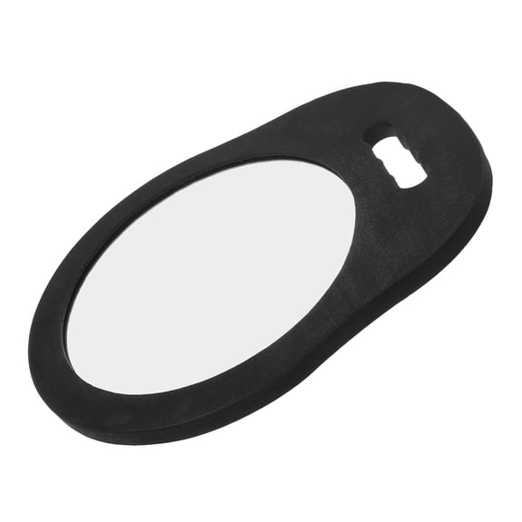 Mobutofu Ergonomic Handheld Mirror with Comfortable Handle, Black Foam Frame, for Haircut, Styling, and Personal