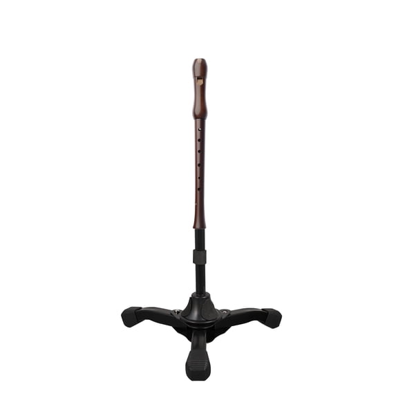 Mobutofu Black Clarinet Stand Foldable Portable Tripod Bracket for Secure Instrument Holding