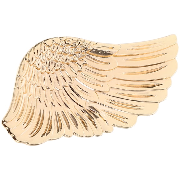 Mobutofu Golden Alloy Cabinet Knobs with Stylish Wing Design for Kitchen, Bedroom, Furniture Drawers and Cupboards