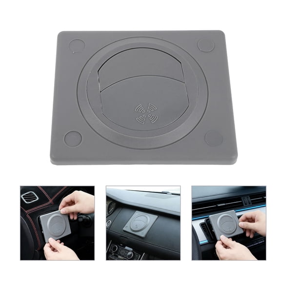 Mobutofu Grey Flush Mount Car Air Conditioning Vent Grille for Optimized Vehicle Climate Control