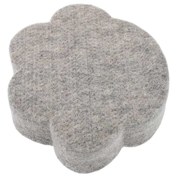 Mobutofu High Density Needle Felting Pad Light Grey Felt Mat for DIY Crafts with Cat Paw Design Durable Workstation