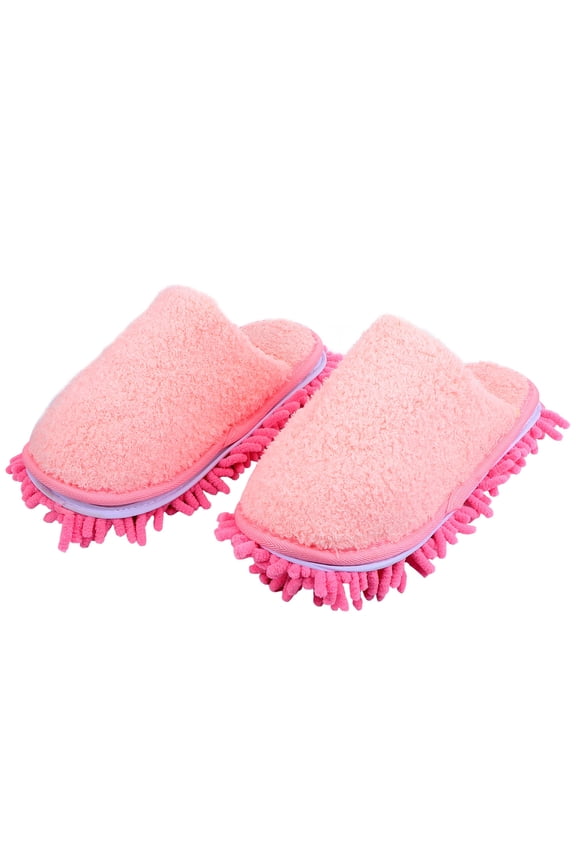 Chenille Indoor Slippers 1 Pair Soft Comfortable Shoes for Bedroom Hotel Use