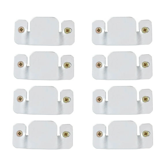 Mobutofu Interlocking Furniture Connector 8Pcs Metal Sofa Interlock Bracket for