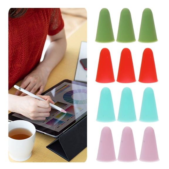 Mobutofu Pencil Covers 40Pcs for Pencil 1 2 Random Color Screen Friction Control