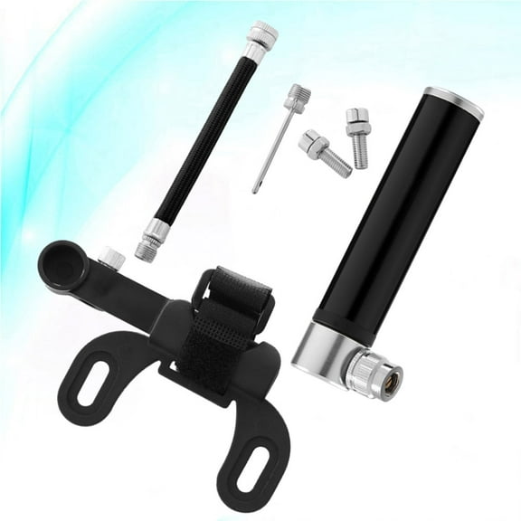 Mobutofu Portable Mini Tire Inflator Pump for Bike, Pump 1 Set, Easy to Use, 12x7.4x4.5cm