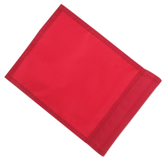 Mobutofu Red Nylon Golf Handicap Flag for Putting Green Practice with High Visibility and Durable Outdoor Use