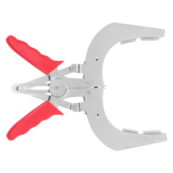Mobutofu Red Piston Ring Expander Pliers High Grade Alloy Steel Comfortable PVC Handle Durable Car Engine Tool