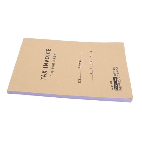 Mobutofu Retail Order Forms Invoice Pad in English for Small Business Financial and Export Use