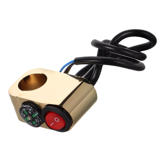 Mobutofu Scooter Motorcycle Handlebar Switch with Compass Design and Easy Installation Light Control