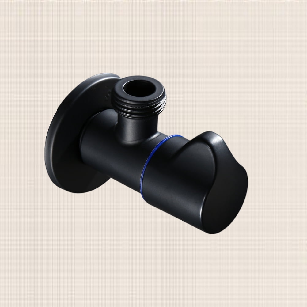 Tenfe Water Flow Control Shut Off Valve, Brass Adjustable Water Pressure Regulator For Hand Held Shower Head & Bidet Sprayer, Oil Rubbed Bronze Water - View #4