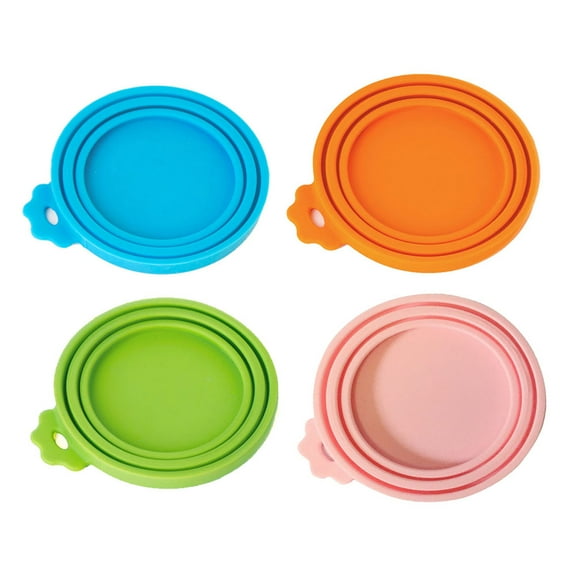 Mobutofu Silicone Fresh-Keeping Cover 4Pcs for Containers High Temperature and Low Temperature Resistance