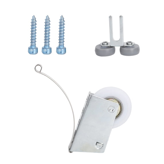 Mobutofu Sliding Door Pulley Furniture Roller Wheels Smooth Movement Silent Operation 4Set