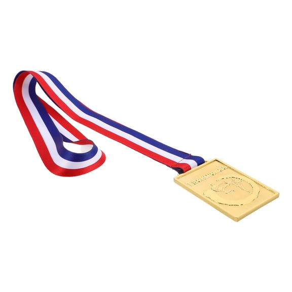 Mobutofu Taekwondo Medal with Neck Ribbon for Martial Arts Achievement, Sports Championship Trophy, Award Recognition Prize