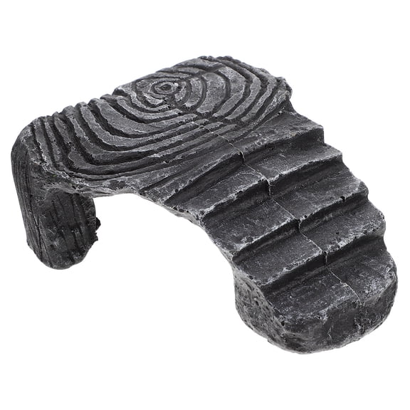 Mobutofu Resin Turtle Cave Hideout, Reptile Basking Shelter and Aquarium Habitat Decor for Tortoises, Turtles, Terrariums