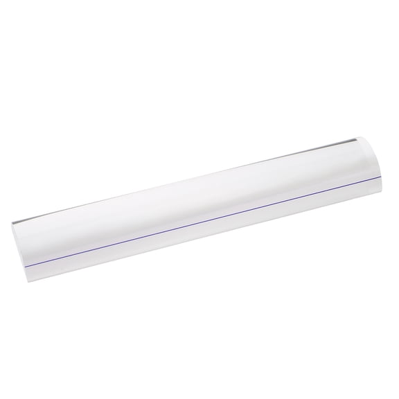 Mobutofu Transparent Acrylic Magnifying Ruler for Reading Books with Guide Line for Precise Text Positioning