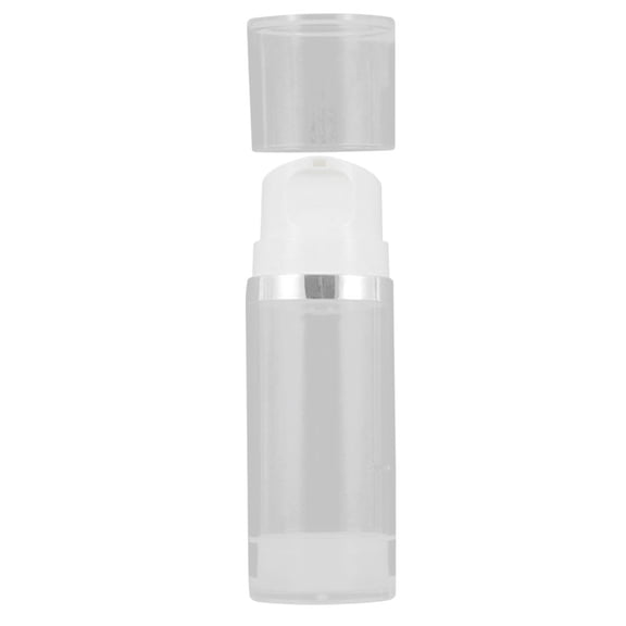 Mobutofu Leakproof Transparent Airless Pump Bottles for Travel and Home Use