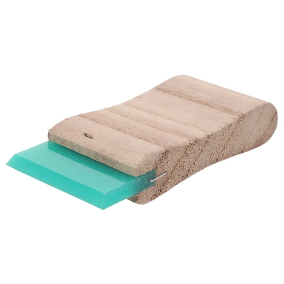 Mobutofu Wooden Handle Screen Printing Squeegee for Home Use with Precision Ink Distribution and Durability