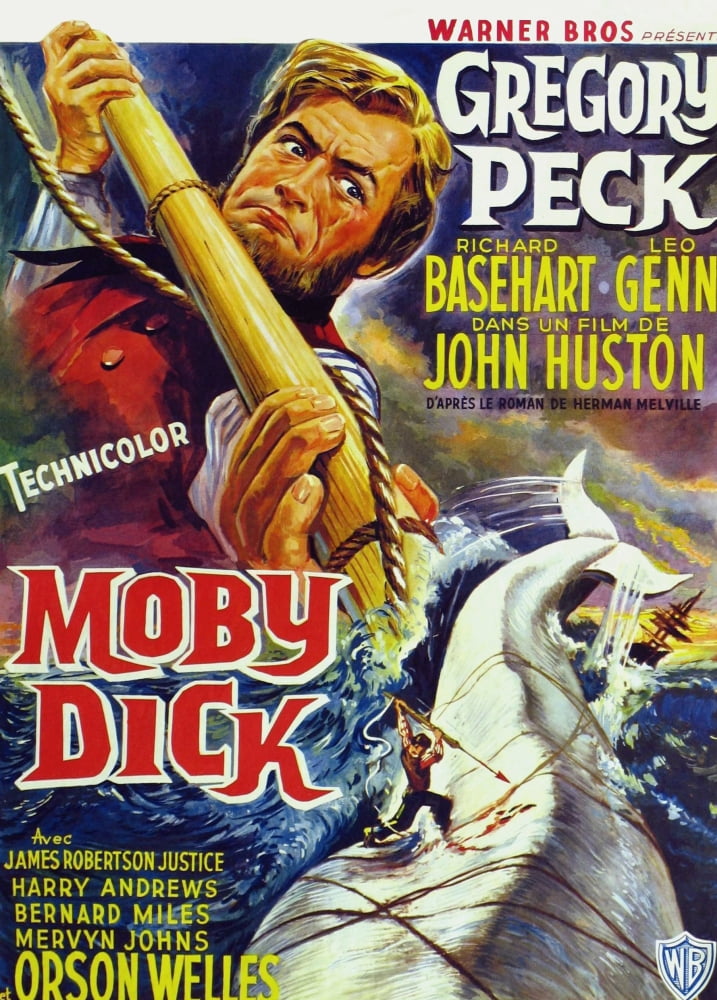 Moby Dick Canvas Art - (11 x 17)