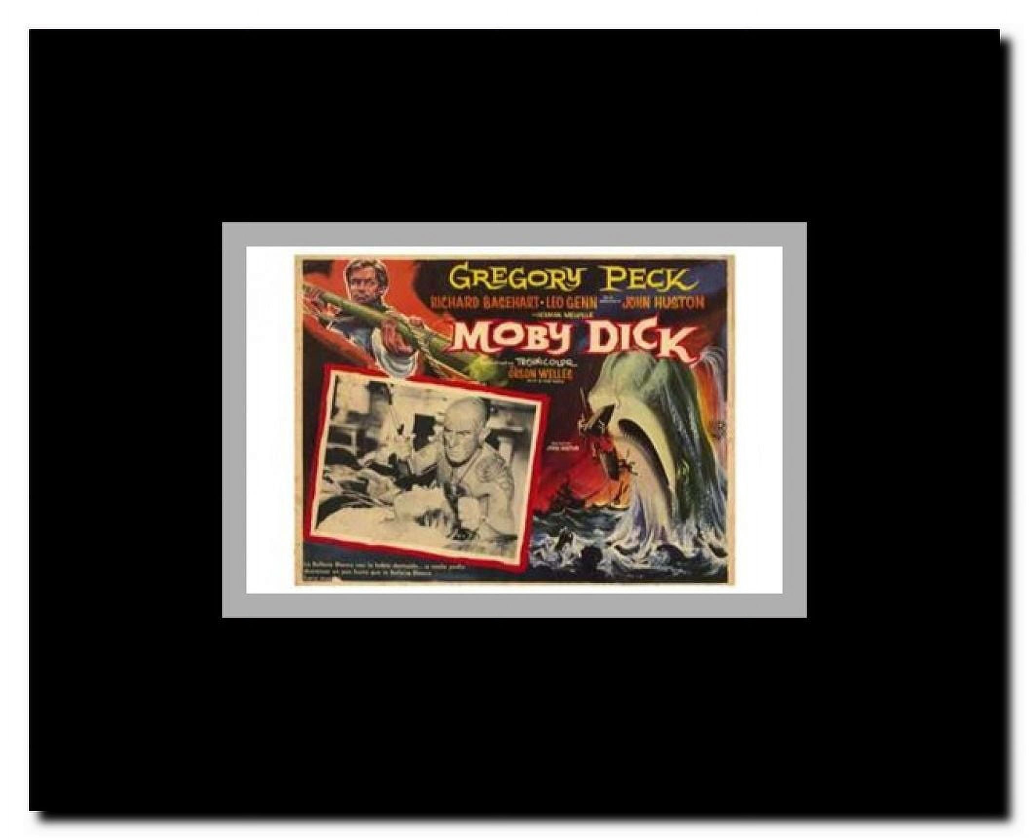 Moby Dick Framed Movie Poster