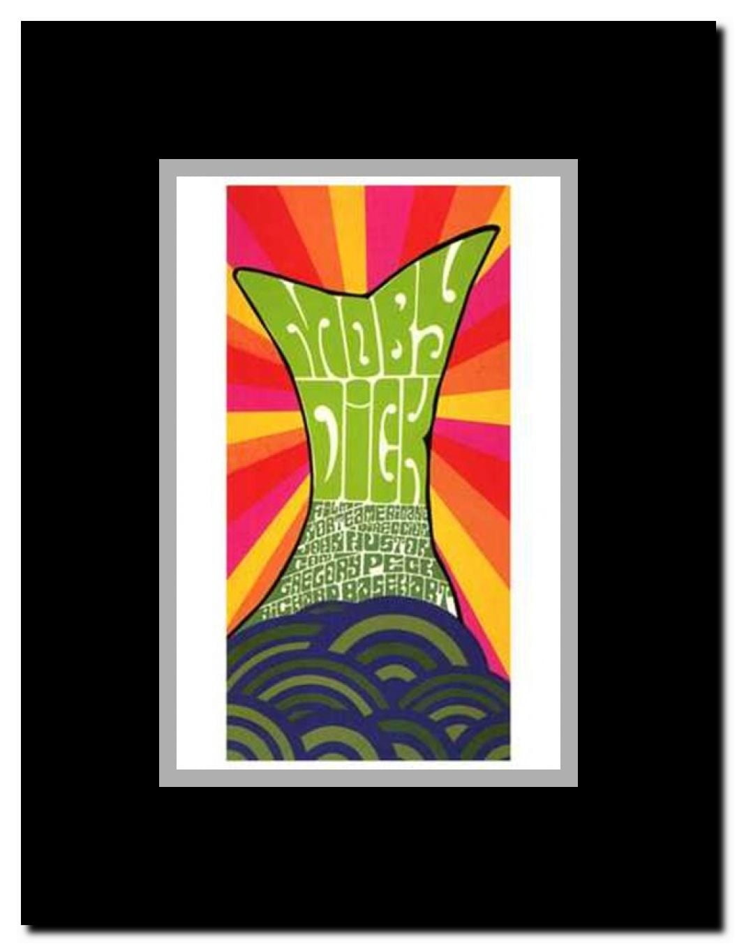 Moby Dick Framed Movie Poster