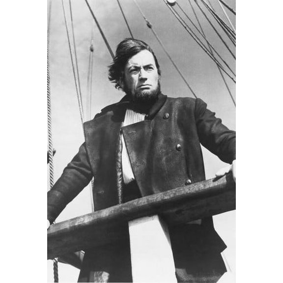 Moby Dick Gregory Peck 24X36 Poster
