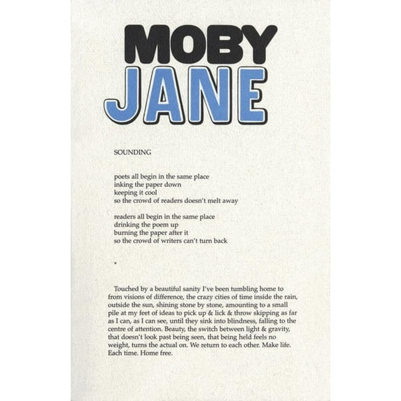 Moby Jane (Paperback)