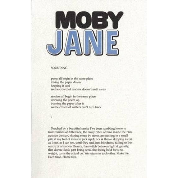 Pre-Owned Moby Jane Paperback