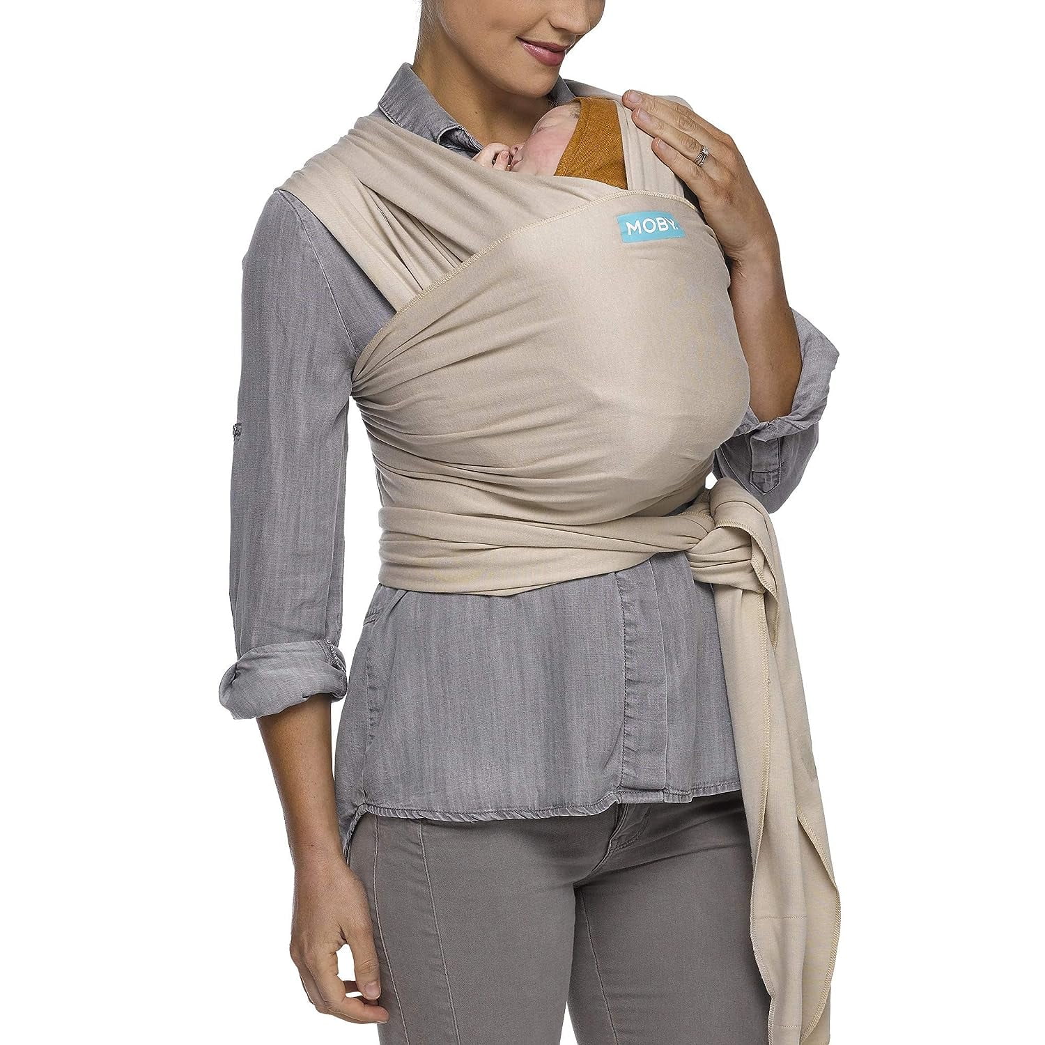 Moby Wrap Baby Carrier , Evolution , Baby Wrap Carrier for Newborns