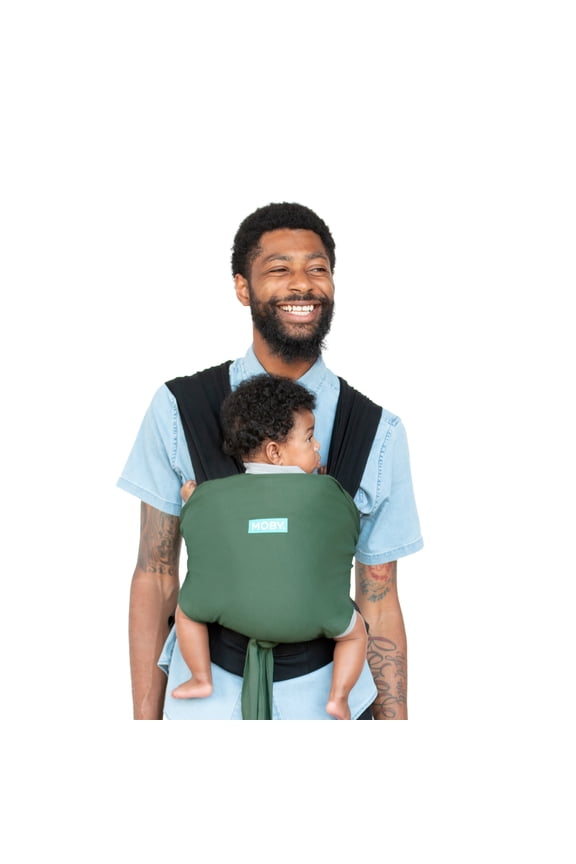 Easy-Wrap Baby Carrier in Olive/Onyx