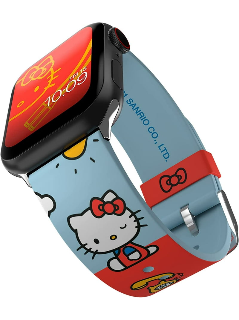 MobyFox Hello Kitty Retro Silicone Compatible with Apple Watch and