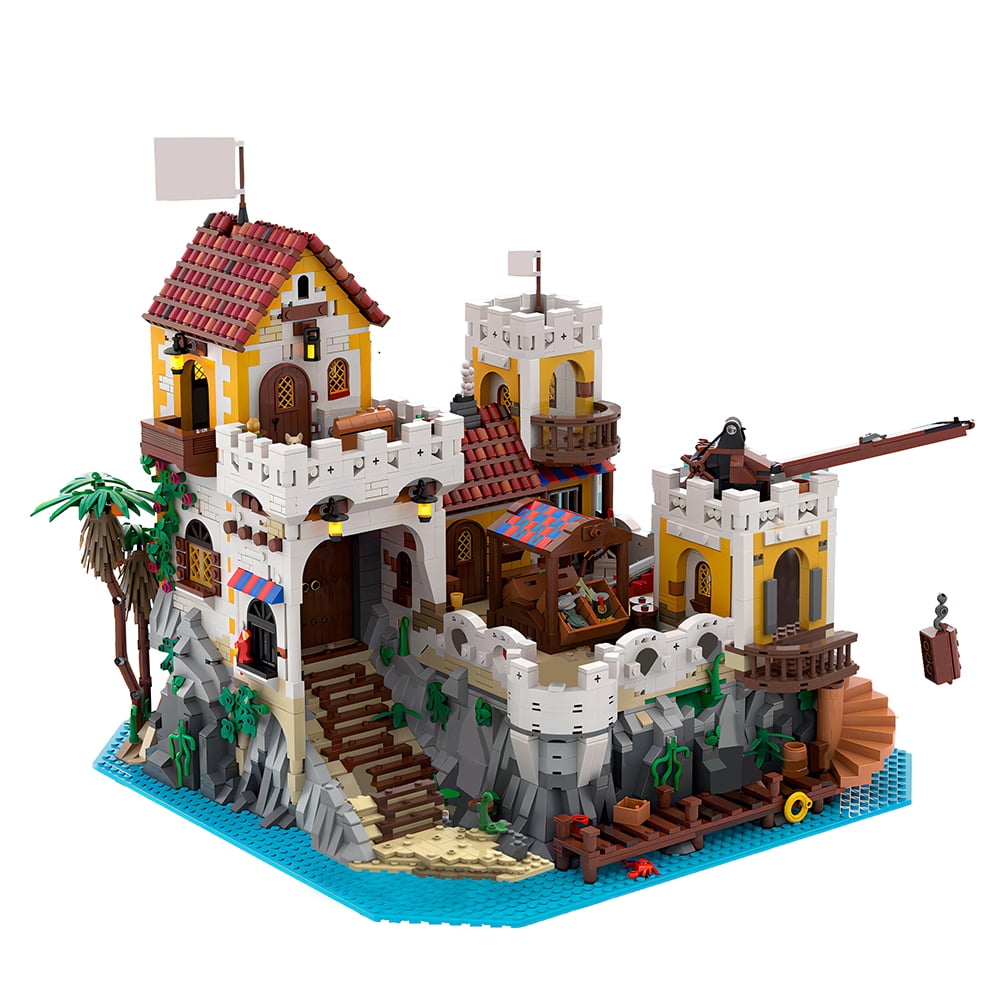 Lego Pirate Castle Toy Eldorado Fortress Old Lego Pirate Ship Moc