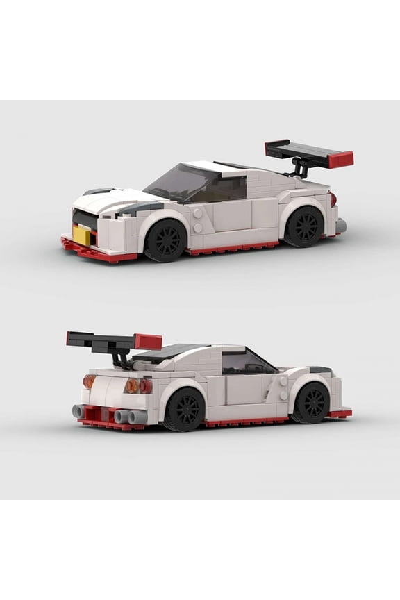 Moc R35 City Speed Champions Cars Racers Building Blocks Sets City Vehicle Model Kids Boy Toys Sport Super Creative Technique