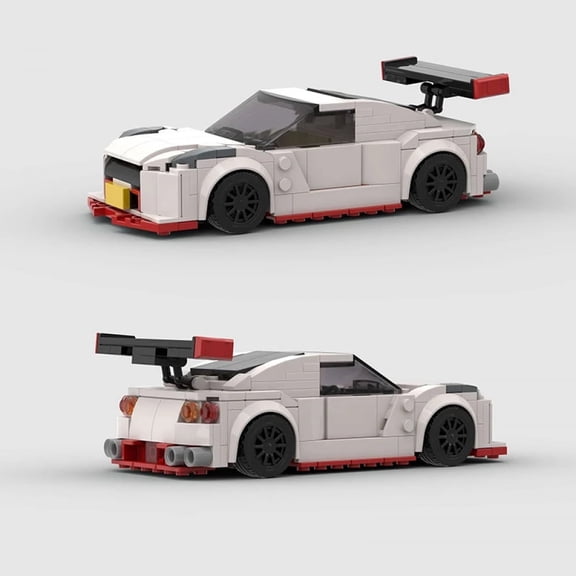 Moc R35 City Speed Champions Cars Racers Building Blocks Sets City Vehicle Model Kids Boy Toys Sport Super Creative Technique