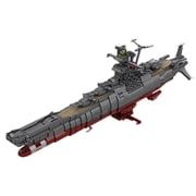 Moc Space Battleship Yamato Building Blocks Set War Military Warships Model Collection Display Toys for Adults and Kids Holiday Gift