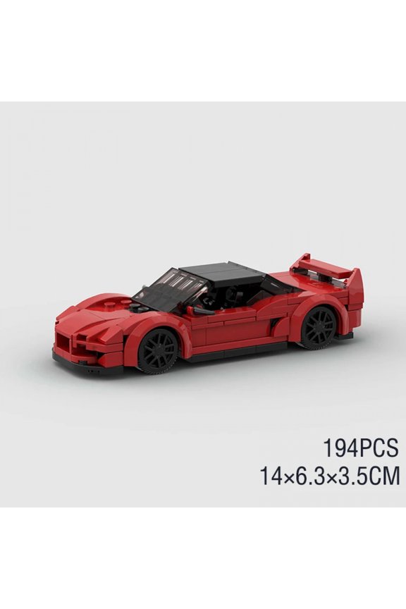 Moc Speed Champions AE86 Cars Racers Building Blocks Sets City Vehicle Model DIY Kids Boy Toys Sport Super Creative Technique