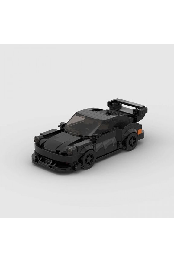 Moc Speed Champions Racer Cars City Sports Vehicle Building Blocks Creative Garage Toys Christmas Gift