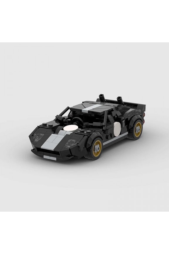 Moc Speed Champions Racer Cars City Sports Vehicle Building Blocks Creative Garage Toys Christmas Gift