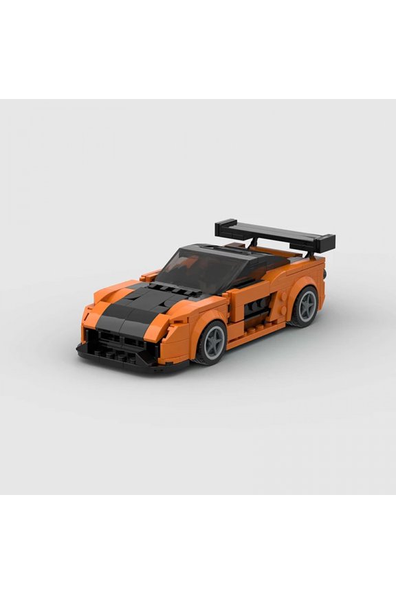 Moc Speed Champions Racer Cars City Sports Vehicle Building Blocks Creative Garage Toys Christmas child Gift
