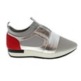 thumbnail image 1 of Moca Balen-830 Unisex Breathable Elastic Mesh Lining Sneakers, Grey 13 Female Size US, 1 of 2