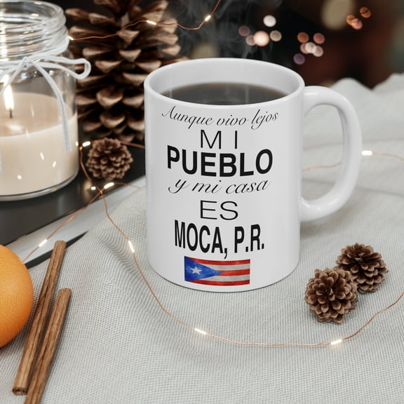 Moca, Puerto Rico Ceramic Mug 11oz