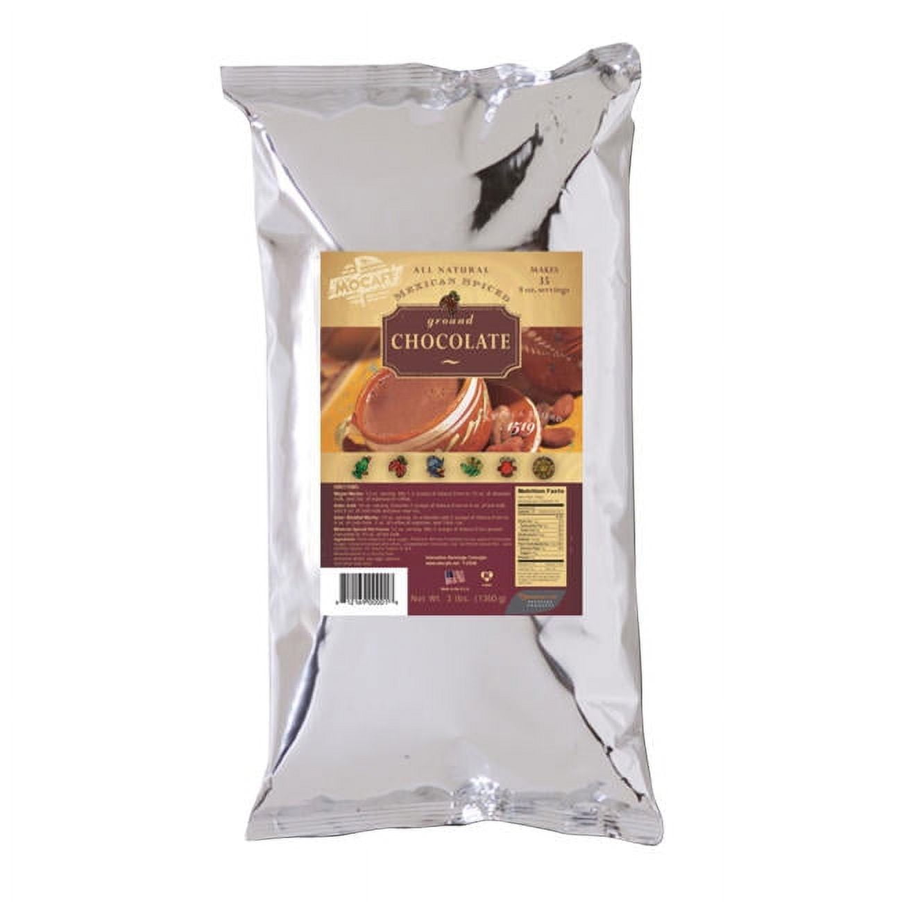 Mocafe Azteca D'oro 1519 Mexican Spiced Ground Chocolate, 3Pound Bag